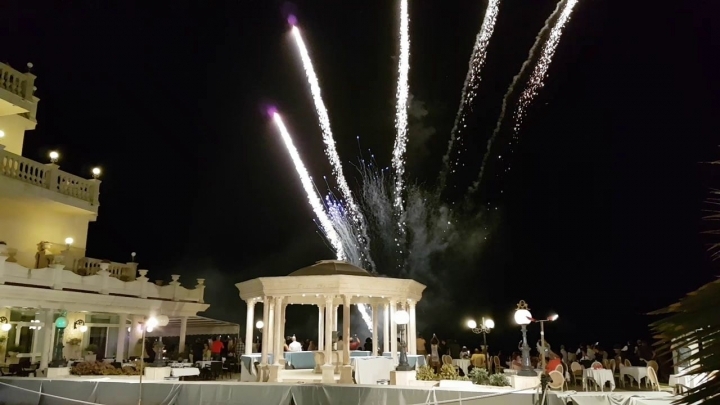 Fuochi artificio Foto - Capodanno Hotel Hellenia Yachting Giardini Naxos