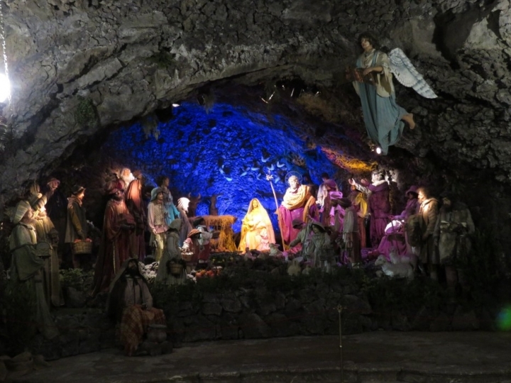 Presepe Catania Grotta foto - capodanno catania